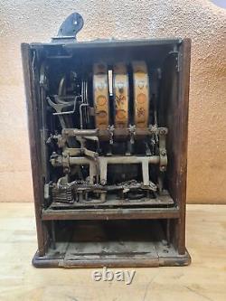 Antique Jennings ROCKOLA 5 cent Slot Machine 1920's