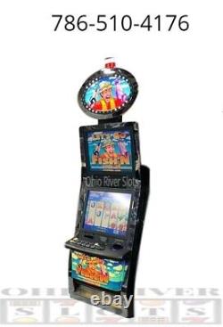 Aristocrat Viridian Slot Machine Let's Go Fishing Free Play, Handpay