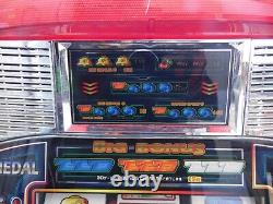Automatic 777 32 Slot Machine Coin Operated Arcade Game with Coins 019398A S IS