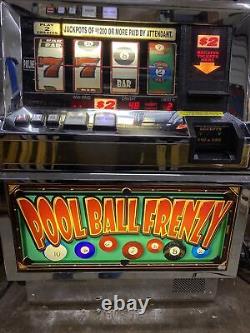Bally 6000 Pool Ball Frenzy Slot MACHINE