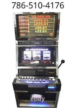 Bally S9000 Black & White 7's Quick Hits 3 Reel Slot Machine (coinless/handpay)