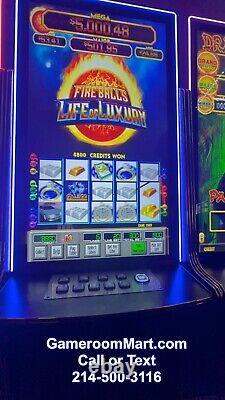 Brand New Life Of Luxury Fireball Edition Slot Machine 43-inch Touchscreen