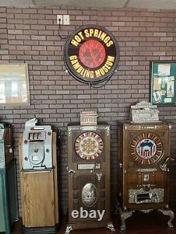 Buckley $0.05 Bonanza Vintage Slot Machine Recently Restored Antique