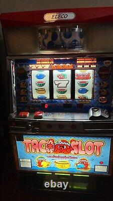 Eleco Taco Slot Slot Machine Japan Gaming 32 Tall