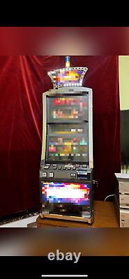 Europe casino slot machine with50 games accept euro banknotes and 1eur coin