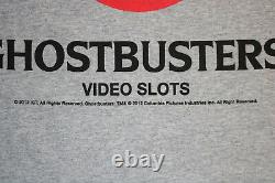 GHOSTBUSTERS 2012 video slot machine launch promo t-shirt Ameristar casino XL