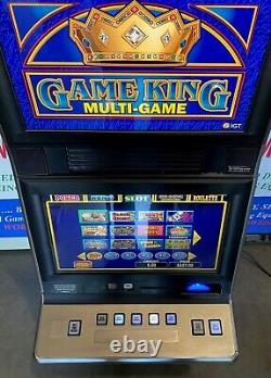 IGT G20 GameKing v8 Multi-Game Dual Screen Upright Video Slot Machine Led Top