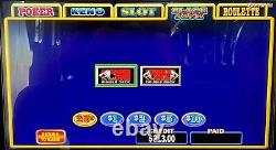 IGT G20 GameKing v8 Multi-Game Dual Screen Upright Video Slot Machine Led Top