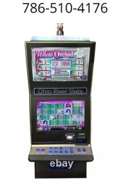 IGT G23 SLOT MACHINE White Orchid Slot Machine (Free Play, Handpay, COINLESS)