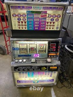IGT S2000 SLOT MACHINE Crystal 7s Slot Machine (Free Play, COINLESS)