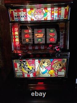 Japanese Pachislo Skill-Stop/YAMASA Slot Machines With All Keys and Books