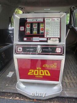 Jennings Atlantic City 2000 Slot Machine Indian Head