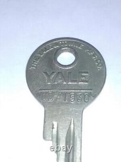 Odj Jennings Antique Slot Machine Lock & Key Yale Trade Stimulator