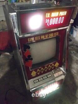 Sigma Vintage Video Poker Machine