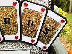 Slot Machine card boxes, casino, bachelorette, party, black, Las Vegas, two card boxes