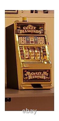 The Fuzzy Friday Jumbo Slot Machine Plus 50 Metal Gaming Coin Tokens for