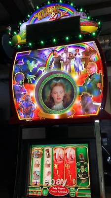 The Wizard of Oz Ruby Slippers Free Play Video Machine