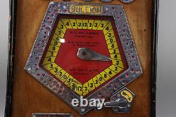 Vintage 60s Bryan's Bullion Allwin Mechanical Penny Gambling Slot Machine Works