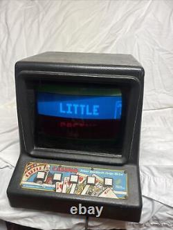 Vintage Digital Controls Little Casino Video Game Machine Works With Keys Poker