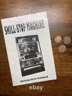 Vintage HANABI Pachislo Skill-Stop Japanese Slot Machine Token Play
