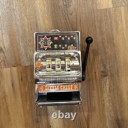 Vintage WACO LITTLE CHIEF Tabletop Slot Machine Made In Japan Working Condition