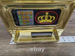 Vintage Waco Casino Crown Flashing Novelty Slot Machine 25 Cents Japan Tested