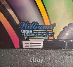 Vintage Williams Off The Charts Casino Slot Machine Topper, TESTED