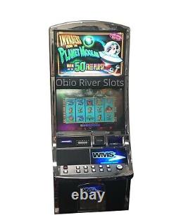 WMS Bluebird 2 Slot Machine Invaders from the Planet Moolah(Free Play/Handpay)