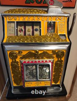 Watling Slot Machine Nickel Treasury Mint Condition! Rare