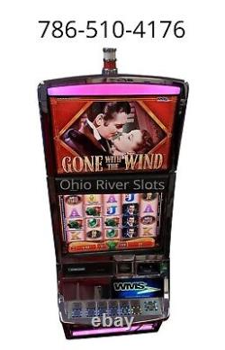 Williams Bluebird 2 Slot Machine Gone with the Wind (Free Play, Handpay)