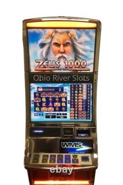 Williams Bluebird 3 Slot Machine Zeus 1000 (Free Play, Handpay, COINLESS)